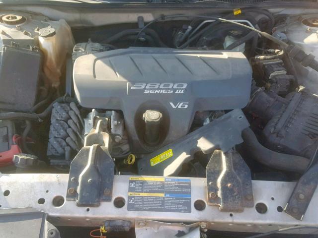 2G2WS522651246258 - 2005 PONTIAC GRAND PRIX SILVER photo 7