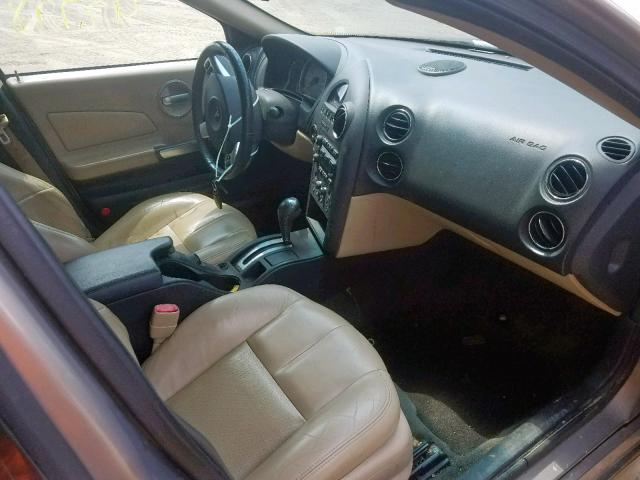 2G2WR554561210541 - 2006 PONTIAC GRAND PRIX TAN photo 5