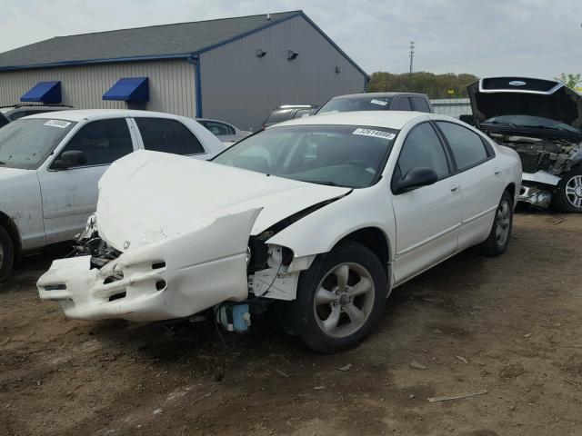 2B3HD46R02H110857 - 2002 DODGE INTREPID S WHITE photo 2