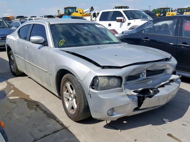 2B3CA3CV1AH273708 - 2010 DODGE CHARGER SX SILVER photo 1