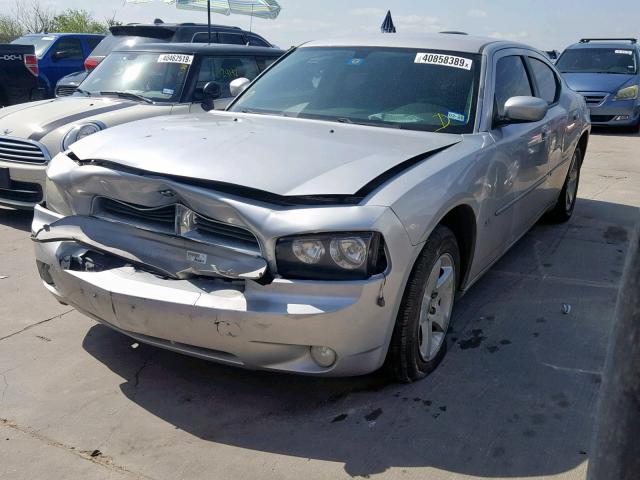 2B3CA3CV1AH273708 - 2010 DODGE CHARGER SX SILVER photo 2