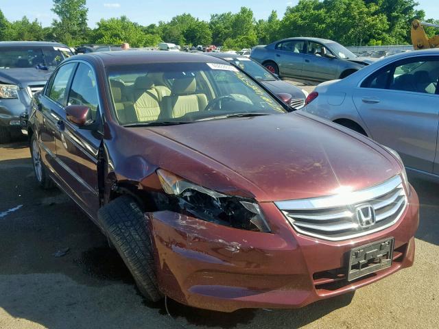 1HGCP2F88BA032985 - 2011 HONDA ACCORD EXL BURGUNDY photo 1