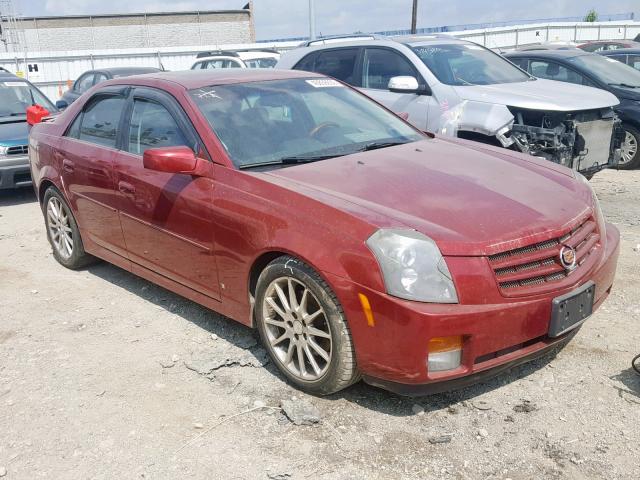 1G6DP577570142175 - 2007 CADILLAC CTS HI FEA MAROON photo 1