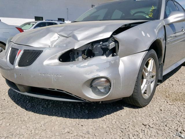 2G2WR554971156775 - 2007 PONTIAC GRAND PRIX SILVER photo 9