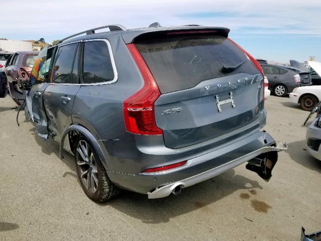 YV4102PK7J1383743 - 2018 VOLVO XC90 T5 BLUE photo 3