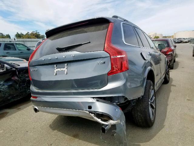 YV4102PK7J1383743 - 2018 VOLVO XC90 T5 BLUE photo 4