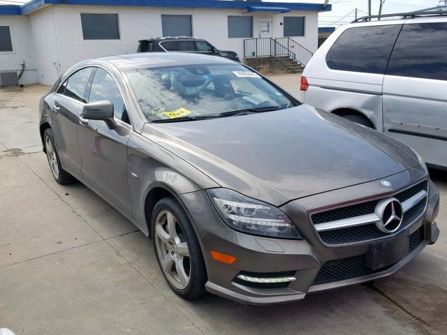 WDDLJ7DB8CA035517 - 2012 MERCEDES-BENZ CLS 550 BROWN photo 1