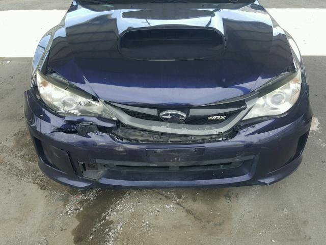 JF1GR7E60DG827851 - 2013 SUBARU IMPREZA WR BLUE photo 9