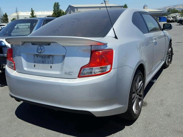 JTKJF5C78C3044459 - 2012 TOYOTA SCION TC Gümüş foto 4