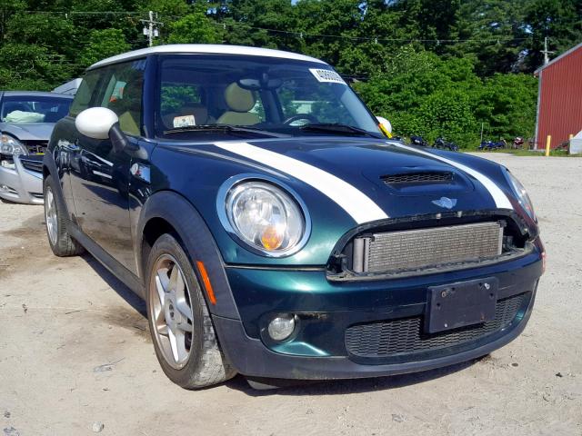 WMWMF73587TL91257 - 2007 MINI COOPER S GREEN photo 1