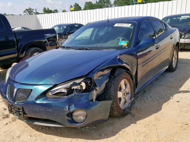 2G2WP522651311899 - 2005 PONTIAC GRAND PRIX BLUE photo 2