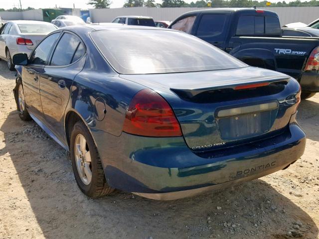 2G2WP522651311899 - 2005 PONTIAC GRAND PRIX BLUE photo 3