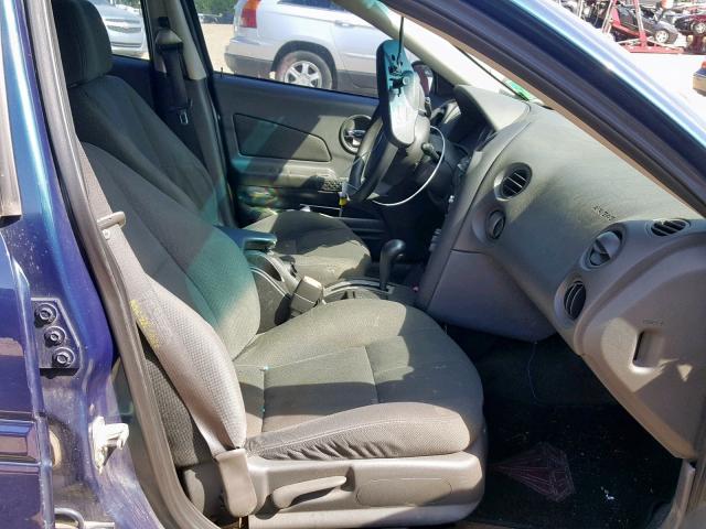 2G2WP522651311899 - 2005 PONTIAC GRAND PRIX BLUE photo 5