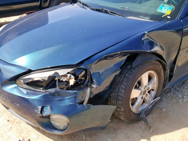 2G2WP522651311899 - 2005 PONTIAC GRAND PRIX BLUE photo 9