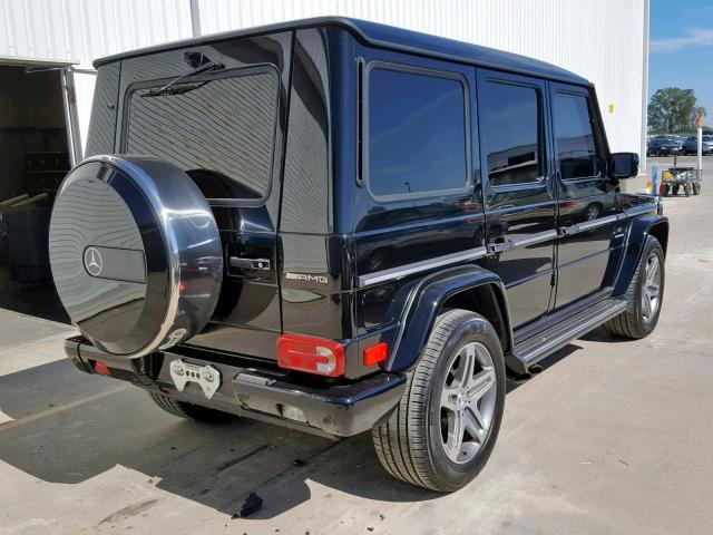 WDCYR71E49X180500 - 2009 MERCEDES-BENZ G 55 AMG BLACK photo 4