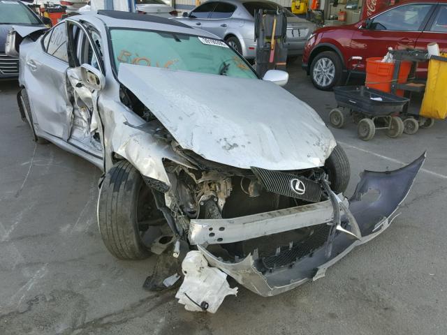 JTHBK262575048323 - 2007 LEXUS IS 250 SILVER photo 1