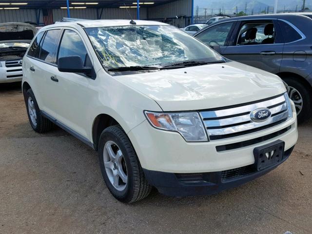 2FMDK36C98BB07830 - 2008 FORD EDGE SE CREAM photo 1