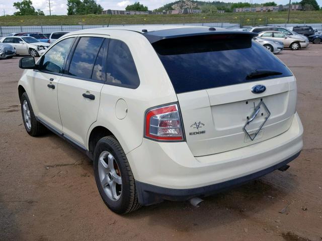 2FMDK36C98BB07830 - 2008 FORD EDGE SE CREAM photo 3