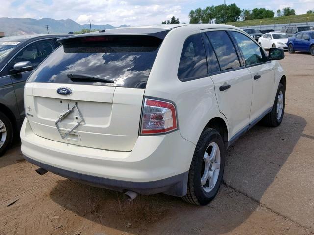 2FMDK36C98BB07830 - 2008 FORD EDGE SE CREAM photo 4