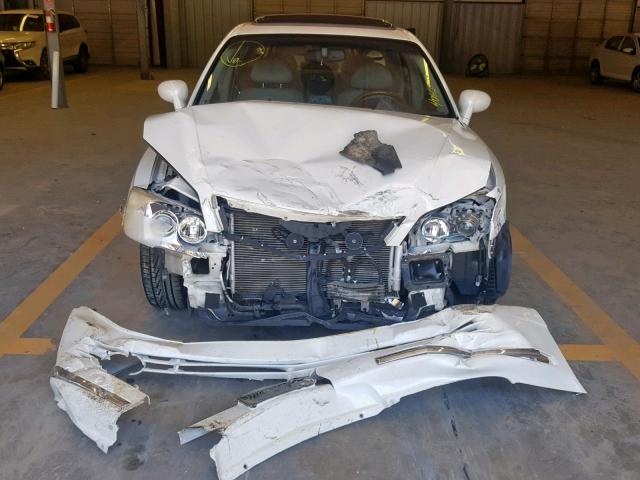 KMHFU45E35A379888 - 2005 HYUNDAI XG 350 WHITE photo 9