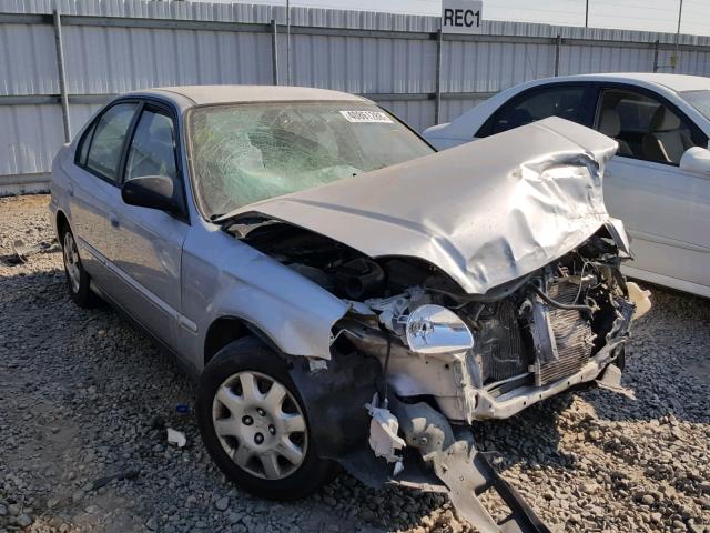 2HGEJ661XYH550868 - 2000 HONDA CIVIC BASE 银色 照片 1