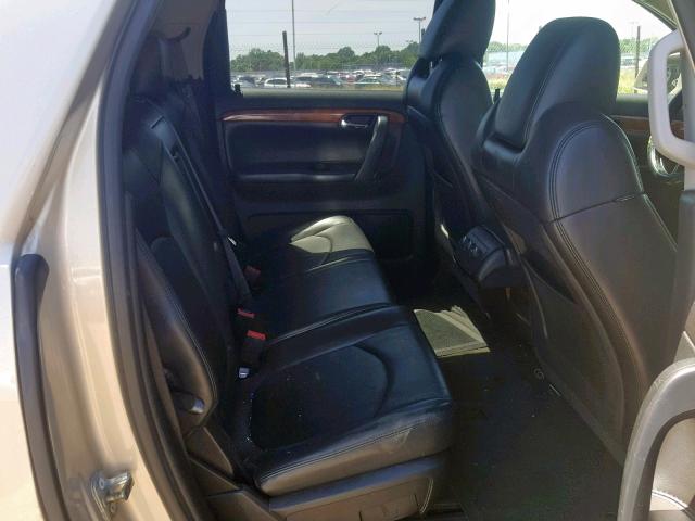 5GZEV23D39J204735 - 2009 SATURN OUTLOOK XR ოქროსფერი ფოტო 6