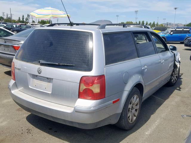 WVWVD63B13E377440 - 2003 VOLKSWAGEN PASSAT GLS SILVER photo 4