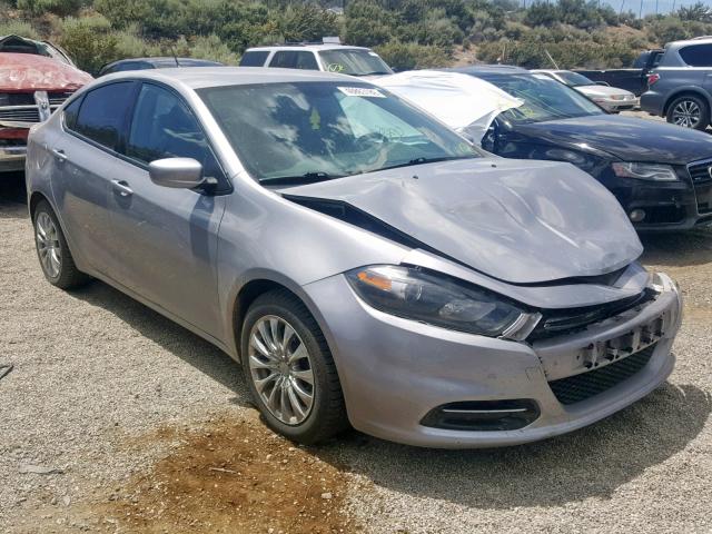 1C3CDFBB1ED867981 - 2014 DODGE DART SXT SILVER photo 1