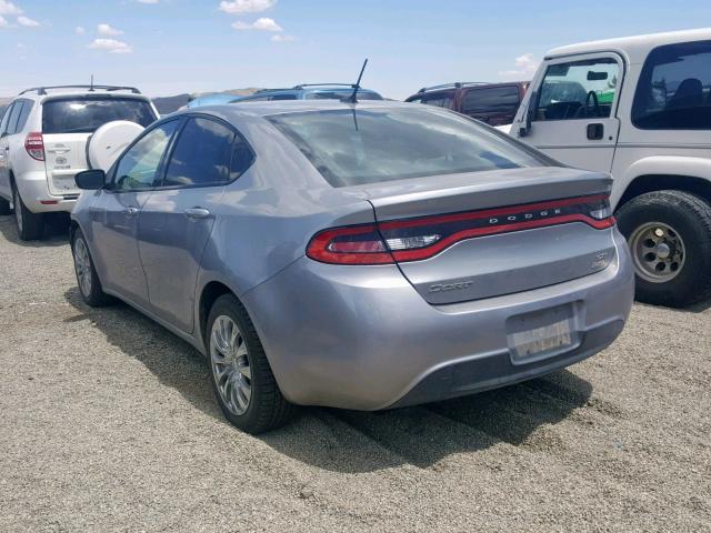 1C3CDFBB1ED867981 - 2014 DODGE DART SXT SILVER photo 3