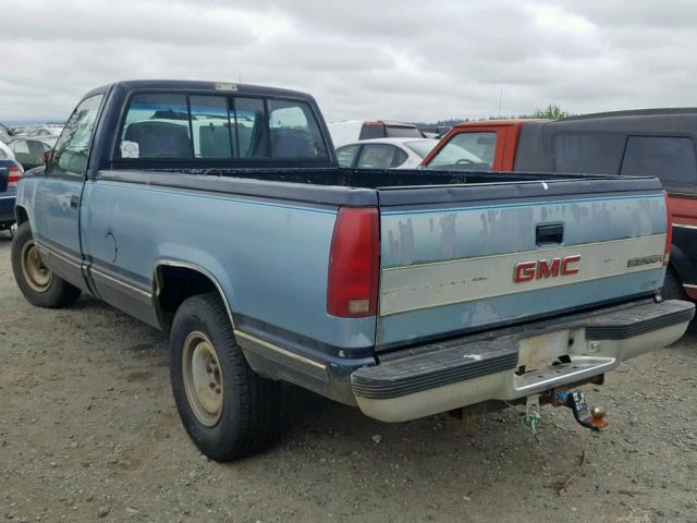 1GTFC24K1KE512641 - 1989 GMC SIERRA C25 BLUE photo 3