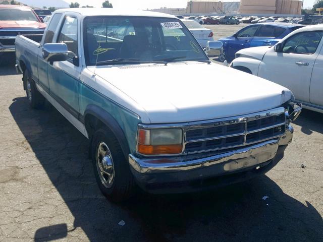 1B7GL23Y9TS629204 - 1996 DODGE DAKOTA TWO TONE photo 1