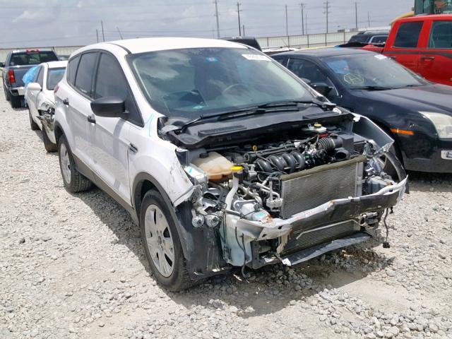 1FMCU0F7XEUA21665 - 2014 FORD ESCAPE S WHITE photo 1