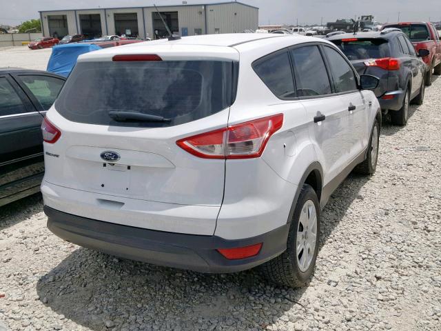 1FMCU0F7XEUA21665 - 2014 FORD ESCAPE S WHITE photo 4