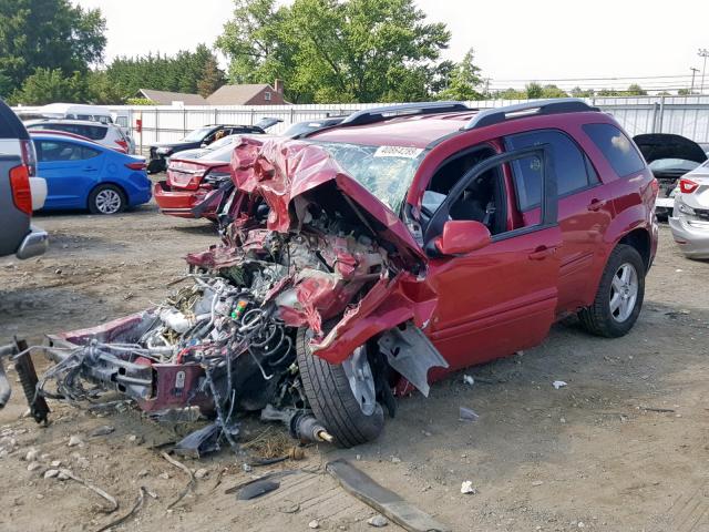 2CKDL73F266041417 - 2006 PONTIAC TORRENT RED photo 2