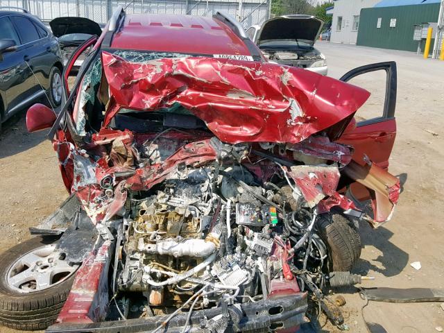 2CKDL73F266041417 - 2006 PONTIAC TORRENT RED photo 7