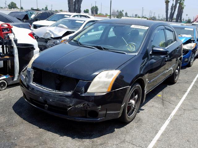 3N1AB61E58L661116 - 2008 NISSAN SENTRA 2.0 BLACK photo 2