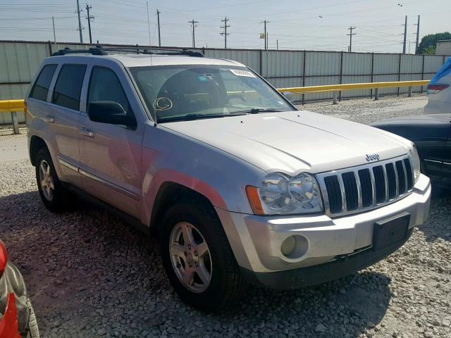 1J4HR58205C550858 - 2005 JEEP GRAND CHER SILVER photo 1