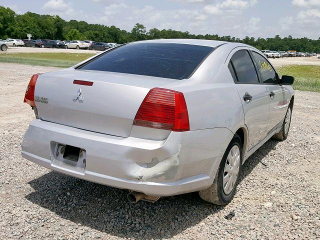 4A3AB26F45E070159 - 2005 MITSUBISHI GALANT DE SILVER photo 4