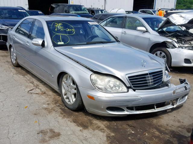 WDBNG75J63A337555 - 2003 MERCEDES-BENZ S 500 SILVER photo 1