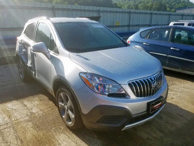 KL4CJASB3EB633905 - 2014 BUICK ENCORE SILVER photo 1