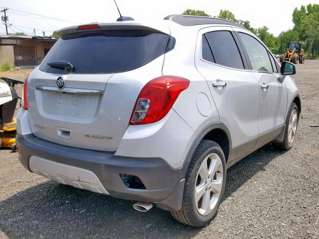 KL4CJASB5GB665094 - 2016 BUICK ENCORE SILVER photo 4