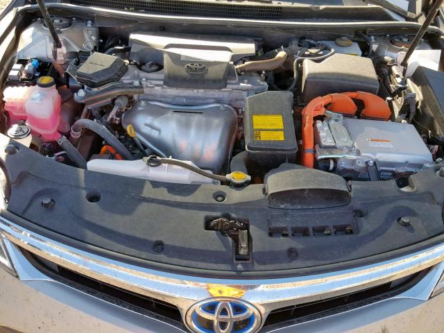 4T1BD1EBXEU025481 - 2014 TOYOTA AVALON HYB TAN photo 7