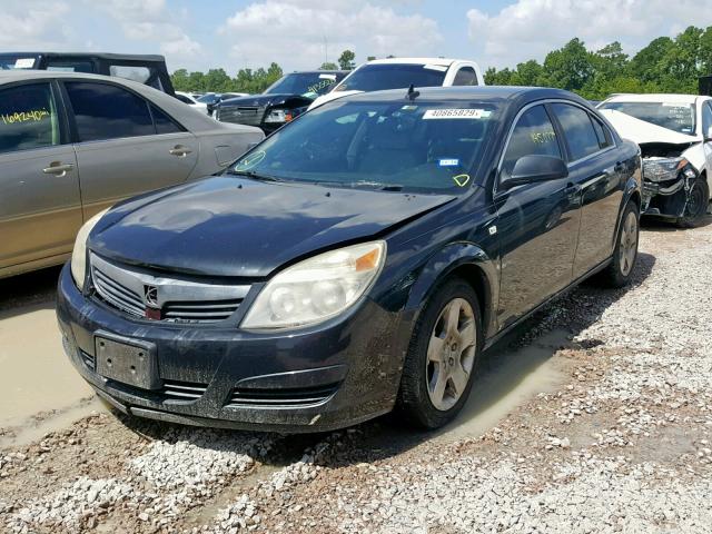 1G8ZS57B09F170479 - 2009 SATURN AURA XE BLACK photo 2