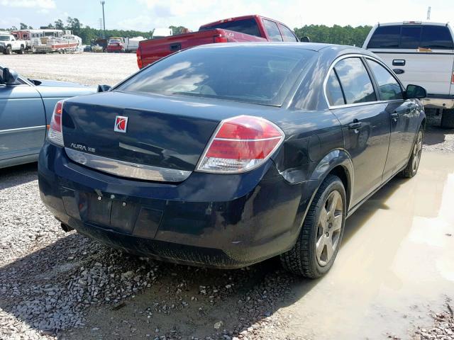 1G8ZS57B09F170479 - 2009 SATURN AURA XE BLACK photo 4