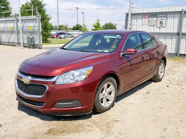 1G11C5SL5FF283610 - 2015 CHEVROLET MALIBU 1LT 勃艮第红 照片 2