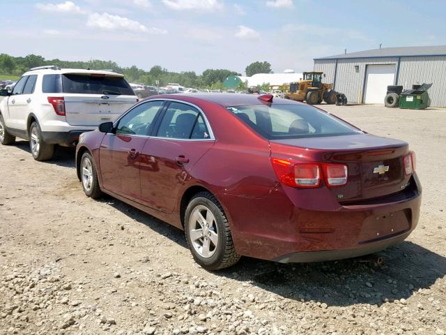 1G11C5SL5FF283610 - 2015 CHEVROLET MALIBU 1LT 勃艮第红 照片 3