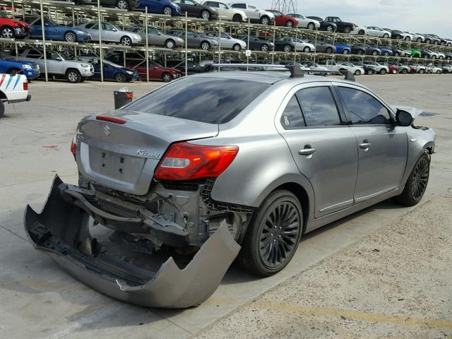 JS2RF9A73A6100300 - 2010 SUZUKI KIZASHI SL GRAY photo 4