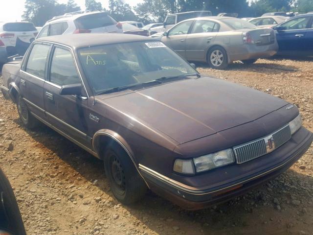 1G3AJ51N6KG340952 - 1989 OLDSMOBILE CUTLASS CI 棕色 照片 1