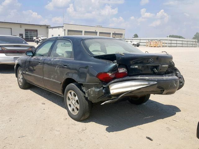 1YVGF22C225261856 - 2002 MAZDA 626 LX GREEN photo 3