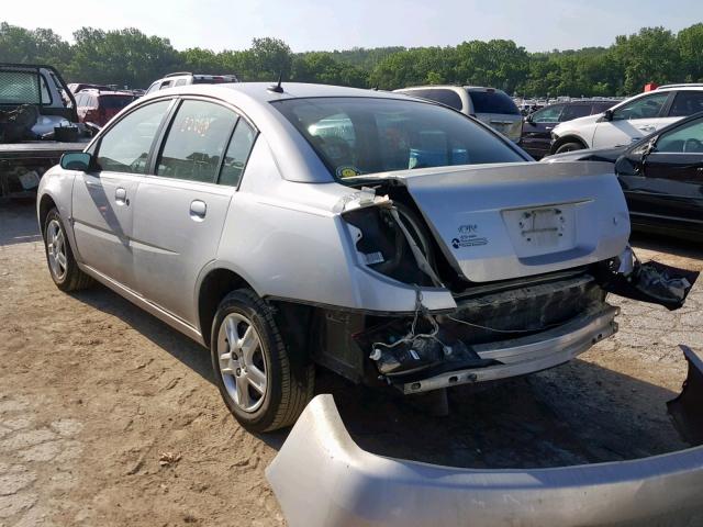 1G8AJ55F57Z175453 - 2007 SATURN ION LEVEL SILVER photo 3